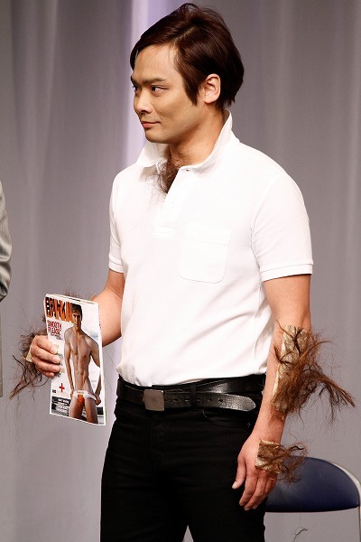 「月刊ゲイ」編集者。(c)藤澤孝代（フォトプロ）