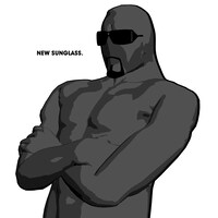 蝶野正洋が声をあてるブラック・ティーチャー。(c)2012 清水誠一郎 / 惑星中学星