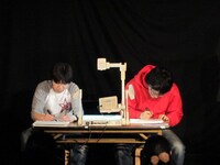 古泉智浩と小田原ドラゴンの対戦では下ネタのお題ばかり。