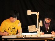 ピョコタンと河井克夫の対戦では、「実現しそうなネタが多かった」と枡野。