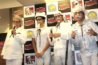 ロンブー淳とニブンノゴ！（左から）。