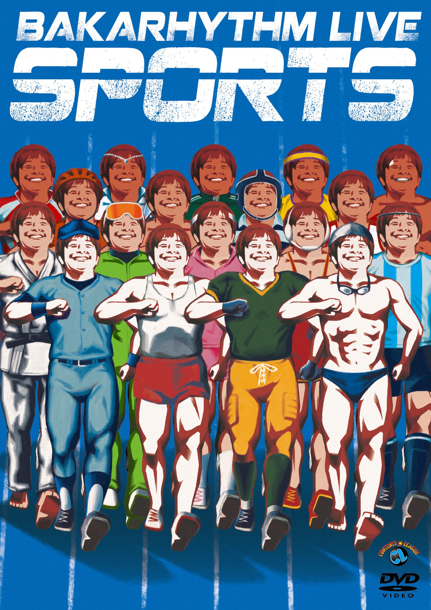 バカリズムのDVD「バカリズムライブ『SPORTS』」ジャケット