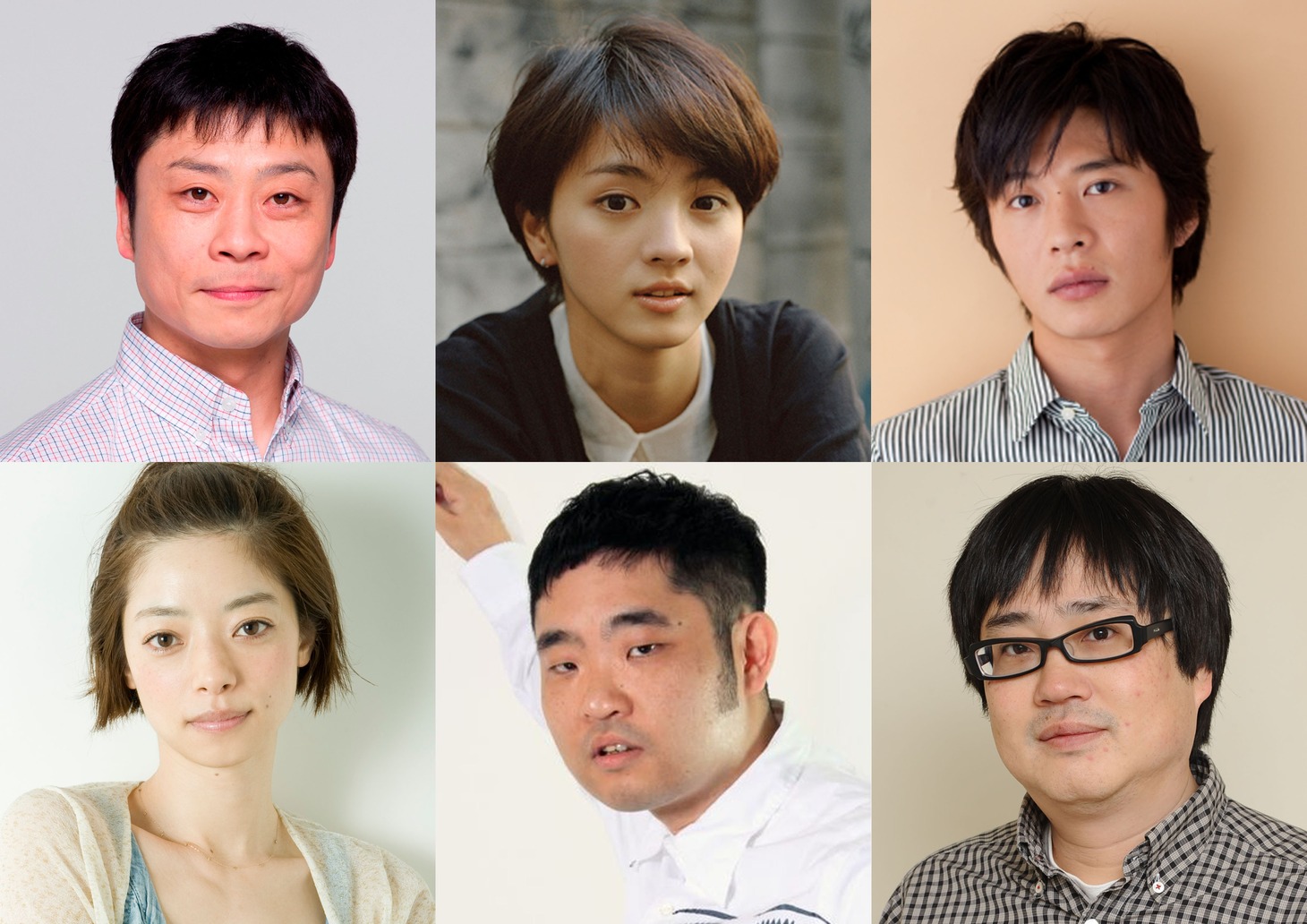 8月より上演される舞台「鎌塚氏、すくい挙げる」に出演するキングオブコメディ今野（下段中央）ら。