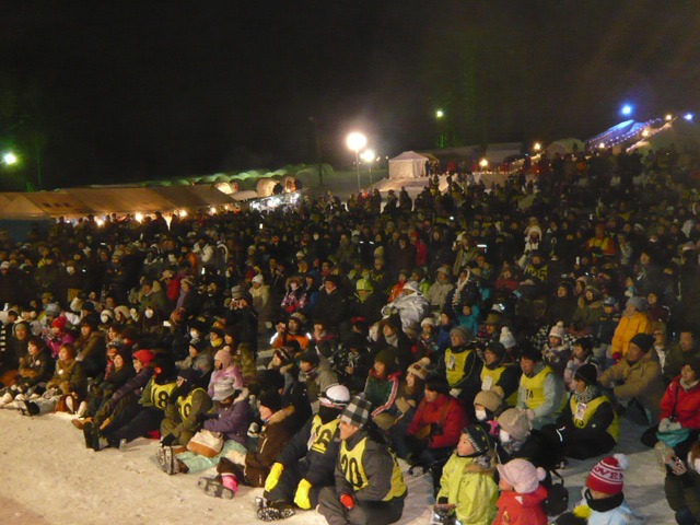 北海道陸別町の「第31回 しばれフェスティバル」(c)吉本興業