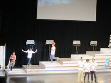 体力の宮地、頭脳の森本、秘密兵器の大川で挑むニブンノゴ！。