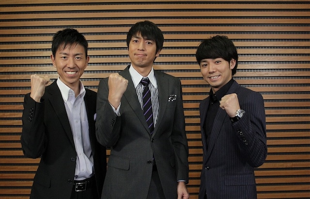 日本テレビの新番組「超再現！ミステリー」に出演するチュートリアルとピース綾部。(c)NTV