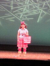 コントを披露した田上よしえ。