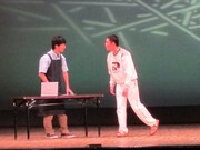 コントを披露したキングオブコメディ。