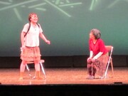 コントを披露したワルステルダム。