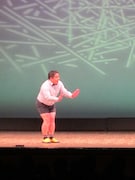 コントを披露したいけだてつや。