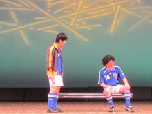 コントを披露したキングオブコメディ。