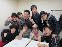 3月10日（土）、渋谷・ヨシモト∞ホールにて「第10回『若手ベテラン会』inヨシモト∞ホール」を開催する面々。