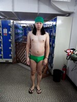 3月6日（火）、新宿・ルミネtheよしもとにて「POISON GIRL BAND 60分漫才」を行うPOISON GIRL BAND阿部。(c)吉本興業