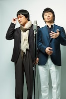 新番組「たりないふたり―山里亮太と若林正恭―」がスタートする南海キャンディーズ山里とオードリー若林。