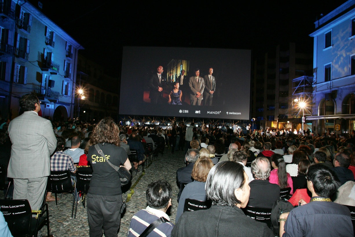 「第64回ロカルノ国際映画祭」の様子。