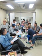 企画会議の様子。