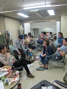 企画会議の様子。