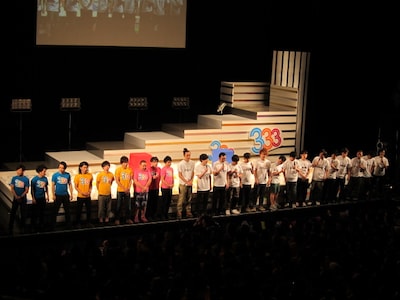 「333トリオさん」（テレビ朝日）の「夢のトリオフェスティバル in ZEPP TOKYO『2.10伝説のレギュラー入れ替え戦』!!」。