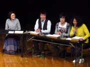 第1局のやしろ、豊本、有野、光浦。