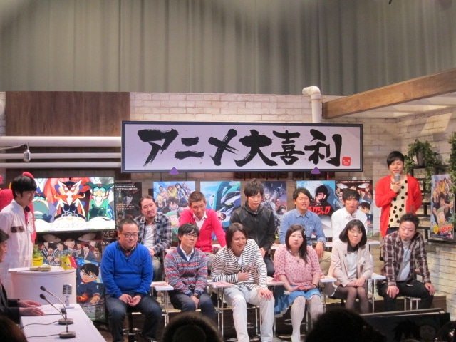 「つながりファンタジー いつも！ガリゲル」で行われた企画「アニメ大喜利」。MCはキングコング西野、ゲストはバッファロー吾郎、ライセンス、狩野英孝、NON STYLE、笑い飯、アジアン、ダイアン西澤。(c)タツノコプロ・読売テレビ2008