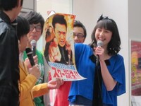 番組内で使われた川島社長のポスター。