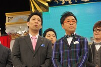 パンクブーブー。黒瀬（右）は「ハローケイスケさんをもう一度ここに呼んでほしい」と気遣っていた。