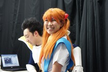 桜 稲垣（手前）とR藤本（後方）。