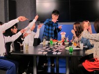 お決まりの「ウー、イッカすー！」の合言葉。