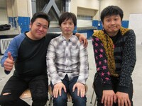 3月21日（水）、東京・下北沢シアター711にて「逆指名コントライブ『大井が書いて大谷と大地がやってます』」を開催するダイノジと大井洋一。