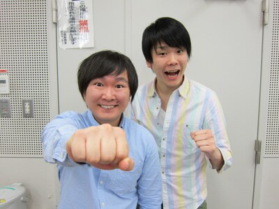 1月末に行われた「第33回 ABC お笑いグランプリ」で優勝したかまいたち。