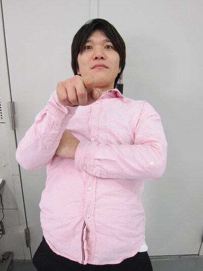 3月29日（木）に、大阪・5upよしもとにて「クロスバー直撃前野ソロライブ『タイトル決定』」を開催するクロスバー直撃の前野。