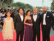 台湾の海外地域発信型映画「『友友友友友』フレンズ」より、ロンドンブーツ1号2号・田村亮ほか。