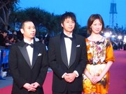 映画「莫逆家族」より、チュートリアル徳井、千鳥・大悟、ちすん。