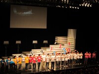 「夢のトリオフェスティバル in ZEPP TOKYO『2.10伝説のレギュラー入れ替え戦』!!」の模様。