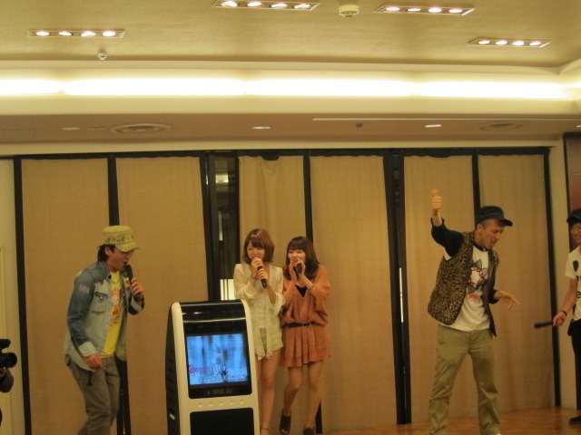 デュエット大会の模様。