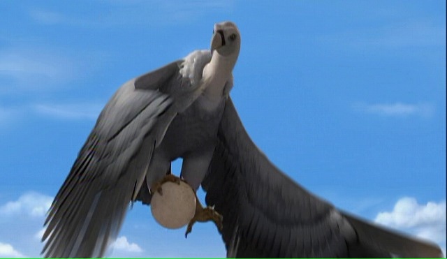 伊達がアフレコ担当したワシ。(c)田中政志／講談社・大元メディア