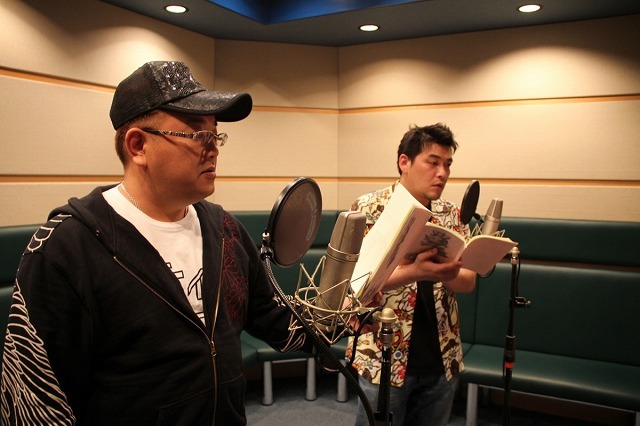 アフレコ風景 (c)田中政志／講談社・大元メディア