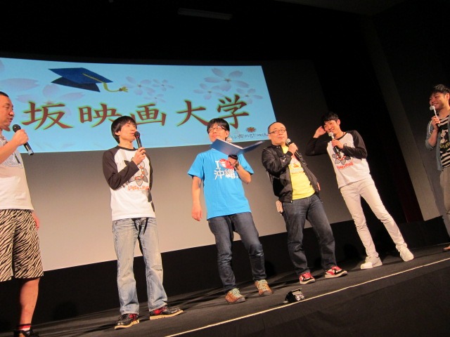 「プロレス大好き芸人と学ぶ男の美学『レスラー』トークショー＆生オーディオコメンタリー」に登場したバッファロー吾郎、ザ・プラン9・なだぎ武、レイザーラモンRG、NON STYLE。