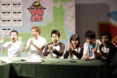 「第2回YNNまつり～春をつなごう！笑顔が満開日本列島～」の一場面。