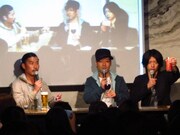 赤ワインを頼んで「赤魔女みのる」となった橘。野田はカシスを野田バージョンで頼み「カシス野田」に。