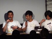 昆布がついたTシャツ。