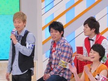 ダイヤモンド☆ユカイをゲストにトーク。プリマ旦那はユカイに「衣装を変えた方がいいんじゃない」と最後にアドバイスされた。