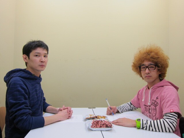 「POISON吉田が5人と漫才」で漫才を披露するPOISON GIRL BAND吉田とカナリア・ボン溝黒。