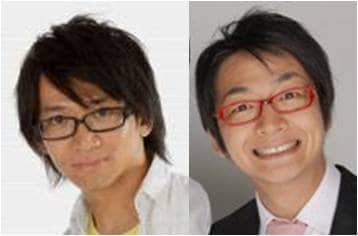 どきどきキャンプ佐藤（左）とハマカーン神田（右）。