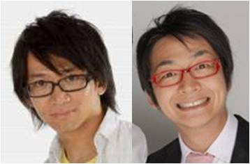 どきどきキャンプ佐藤（左）とハマカーン神田（右）。