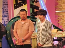 「Shibuya Deep A」MCのロンドンブーツ1号2号・田村淳とケンドーコバヤシ。