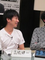 「田中が考え中」メンバーの柱となっている高橋。暴走する鈴木と野田の目付役でもある。