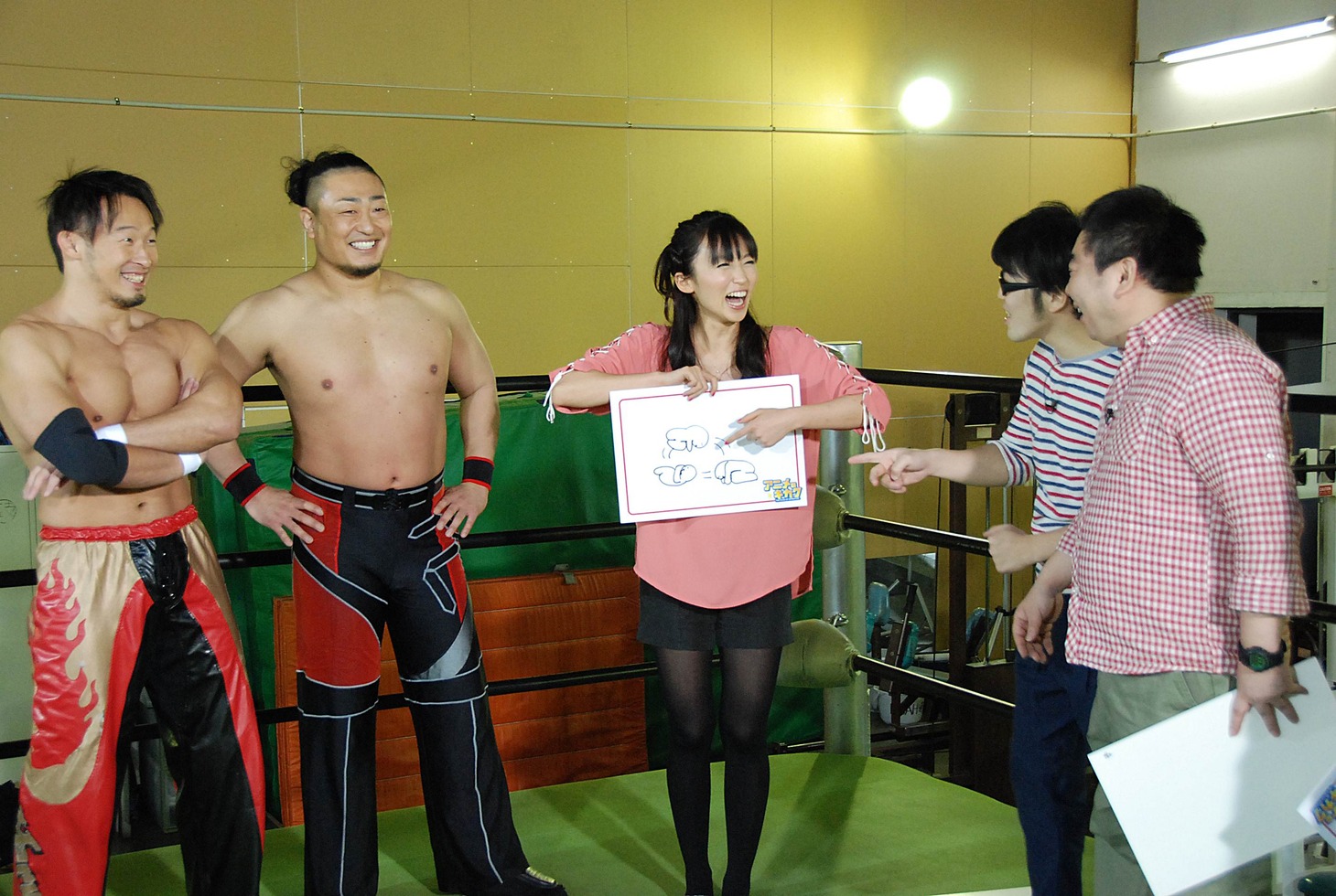 番組の一場面。(c)ひかりTV / プロレスリング・ノア