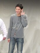 主催の吉田。打ち合わせは全員10分前後で終了したそうで、ネタ合わせも数回。ネタ作りも1時間くらいだったが、ボンの台本だけ7時間近くかかったとのこと。