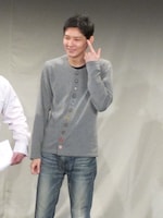 主催の吉田。打ち合わせは全員10分前後で終了したそうで、ネタ合わせも数回。ネタ作りも1時間くらいだったが、ボンの台本だけ7時間近くかかったとのこと。